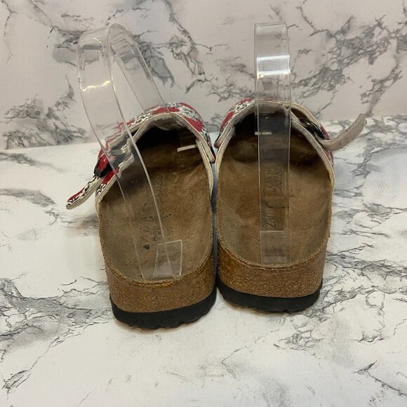 Birkenstock Birkis Women 5N Dorian Clogs Floral Mary Jane BirkoFlor Slip On Shoe - Picture 4 of 8